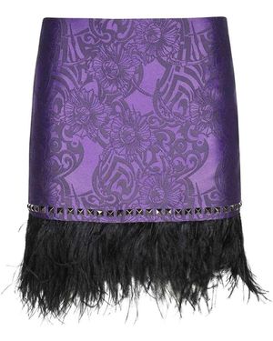 John Richmond Short Skirts - Morado
