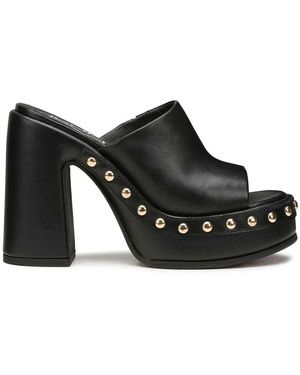 Cult Bjork Mules Mit Absatz - Schwarz