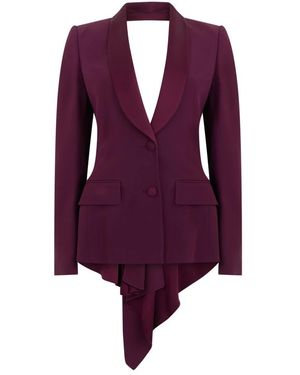 Alberta Ferretti Blazers - Morado