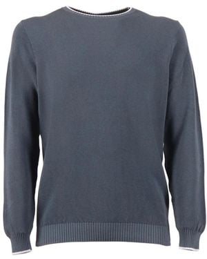 Fedeli Maglia Girocollo - Grau