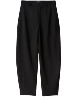 Jacquemus Wide Trousers - Black