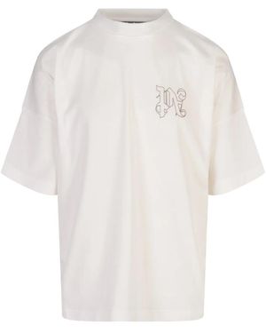 Palm Angels T-Shirts - White