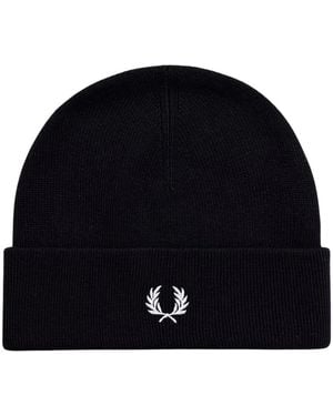 Fred Perry Beanies - Schwarz