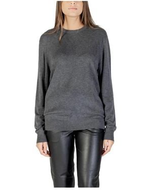 Guess Round-Neck Knitwear - Grigio