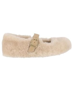 Birkenstock Ballerina Shoes - Natural