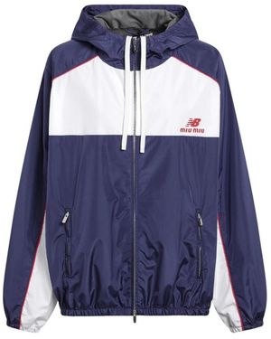 Miu Miu Wind Jackets - Azul