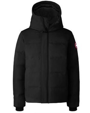 Canada Goose Jassen ,Zwart ,Leer Mac Millan Parka