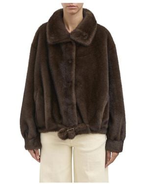 S.w.o.r.d 6.6.44 Faux Fur & Shearling Jackets - Marron
