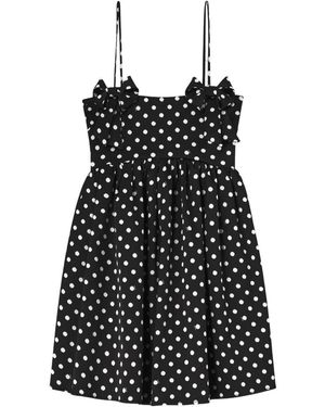 Ganni Short Dresses - Black