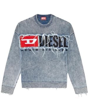 DIESEL Sweatshirts - Blue