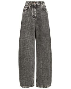 Brunello Cucinelli Wide Jeans - Grey