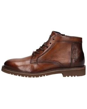 Bugatti Lace-Up Boots - Marrone