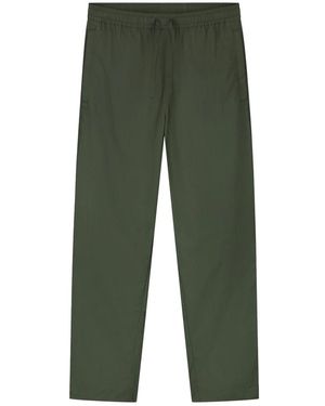 OLAF HUSSEIN Slim-Fit Trousers - Green