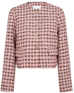 co'couture Tweed Jackets - Rosso