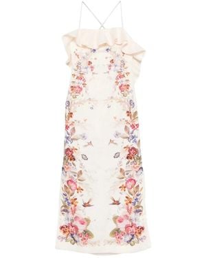 Zimmermann Maxi-Kleid - Pink