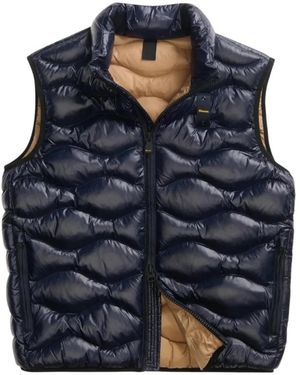 Blauer Danny Gilet - Blau