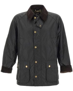 Barbour Ashby Wax Jacket - Zwart
