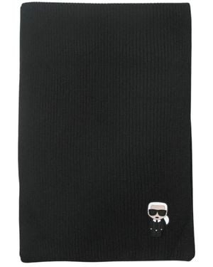 Karl Lagerfeld Winter Scarves - Zwart