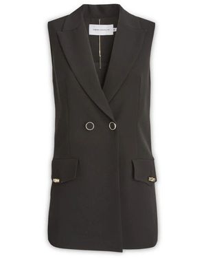 SIMONA CORSELLINI Vests - Noir
