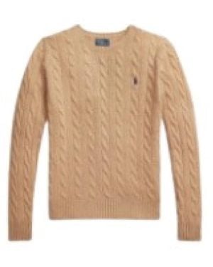 Polo Ralph Lauren Round-Neck Knitwear - Natural