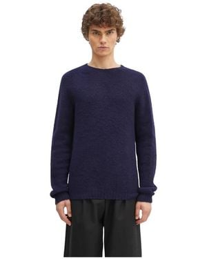 Norse Projects Round-Neck Knitwear - Blu