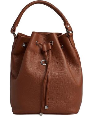Lamarthe Bombonera Bucket Bag - Braun