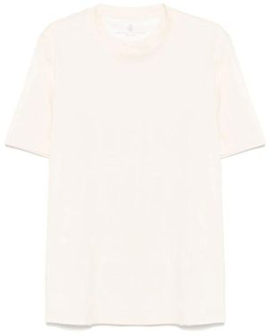 Brunello Cucinelli T-Shirts - Bianco