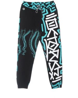 Octopus Joggers - Blue