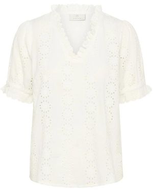 Kaffe Overhemden ,Blouses - Wit