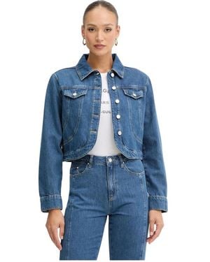 KARL LAGERFELD Fashion Denim Jacket - Blauw