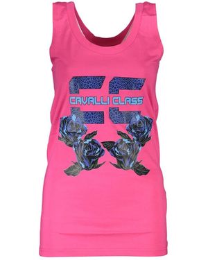 Roberto Cavalli Sleeveless Tops - Pink