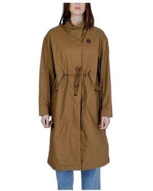 Blauer Parkas - Marron