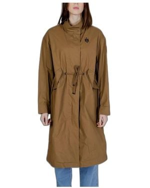 Blauer Parkas - Brown