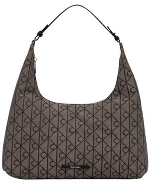 Calvin Klein Shoulder Bags - Grey