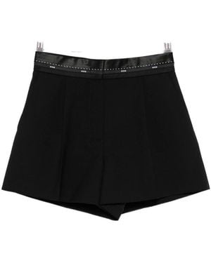MSGM Short Shorts - Black