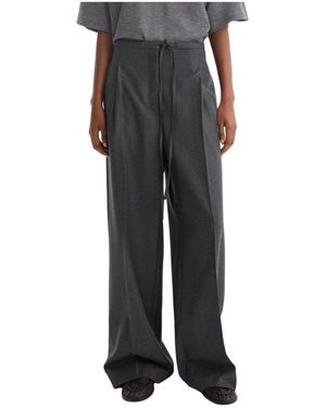Rohe Wide Trousers - Grey