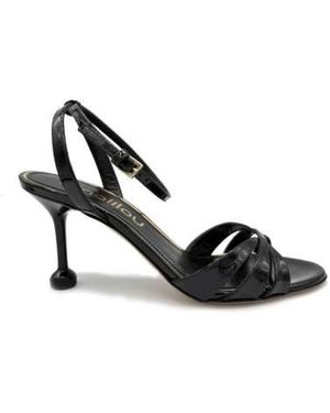 Ninalilou High Heel Sandals - Negro