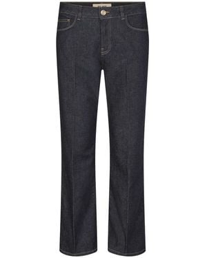Mos Mosh Cropped Jeans - Blue