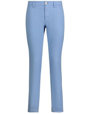 Re-hash Damen Chinos Gloria Stil - Blau