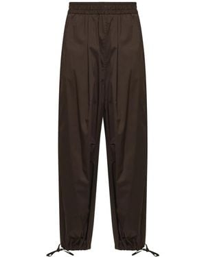 Blanca Vita Straight Trousers - Brown