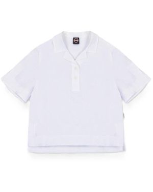 Colmar Polo Met Knopen - Wit