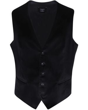 Tagliatore Waistcoats - Black