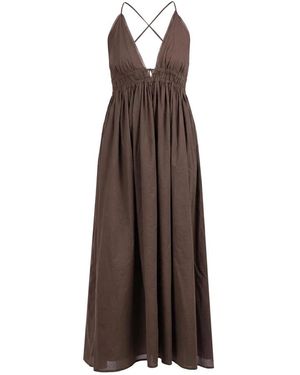 Ottod'Ame Midi Dresses - Brown