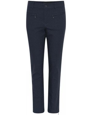 Cro Slim-Fit Trousers - Blue