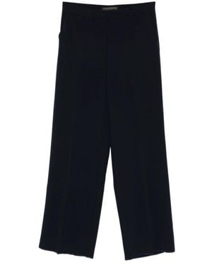 Marina Rinaldi Straight Trousers - Black