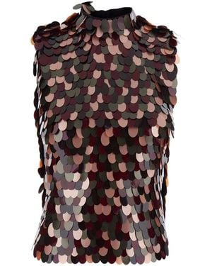 Dries Van Noten Sleeveless Tops - Bruin