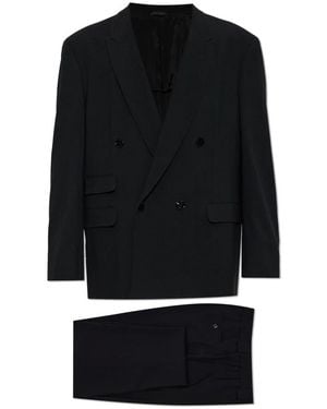 Giorgio Armani Double Breasted Suits - Negro