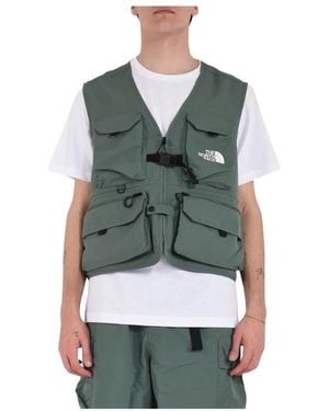 The North Face Vests - Green