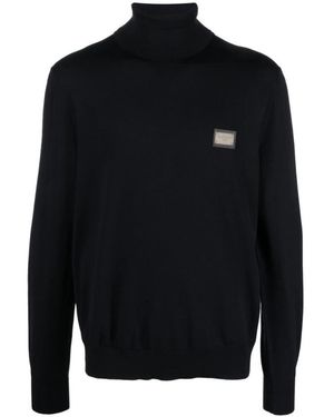 Dolce & Gabbana Turtlenecks - Black