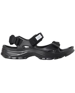 Suicoke Schwarze Bequeme Sandalen Für Männer